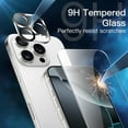 thumbnail image 6 of JETech Screen Protector for iPhone 16 Pro 6.3-Inch with Camera Lens Protector, Easy Installation Tool, Tempered Glass Film, HD Clear, 2-Pack Each, 6 of 7
