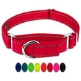 thumbnail image 2 of Country Brook Petz® Red Reflective Nylon Martingale Dog Collar, Extra Large, 2 of 6