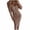 Khaki, variant on Danhjin Womens Sweater Dresses Half Zipper V Neck Slim Midi Dress Fall Winter Fashion Solid Color Long Sleeve Knitwear Elastic Dresses