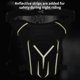 thumbnail image 2 of Waist Pack, Large Capacity Waterproof Motorcycle Drop Leg Bag for Men Adjustable Oxford Thigh Pack with Reflective Strips Dark Grey, 2 of 5