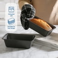 thumbnail image 6 of Mainstays 2pk Nonstick Mini Loaf Pan, 5.7 in W x 3 in D x 2 in H, 6 of 11