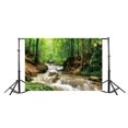 thumbnail image 3 of BSDHOME 7x5ft Photography Backdrop Nature Jungle Trees Cascade Grass Field Travel Photo Background Backdrops, 3 of 4