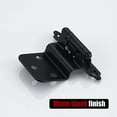 thumbnail image 5 of 3/8 Inch Inset Cabinet Door Hinges Black, 4 Pack 2 Pairs Flush Face Mount Cupboard Self-Closing Kitchen Cabinet Hardware Hinges, CH201-BK-P4, 5 of 9