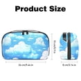 thumbnail image 5 of Cloud Hard Drive Cases Cable Organizer Small Travel Electronic Organizer Charger Case Organizer Oxford Fabric Waterproof Storage Bag for Protecting Electronic Gadgets - 5.9x9.44x3.14 in, 5 of 6