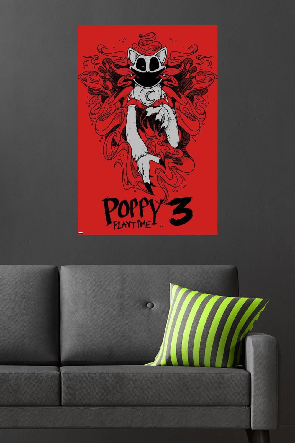 Poppy Playtime: Chapter 3 - Smoke Wall Poster, 22.375" x 34"