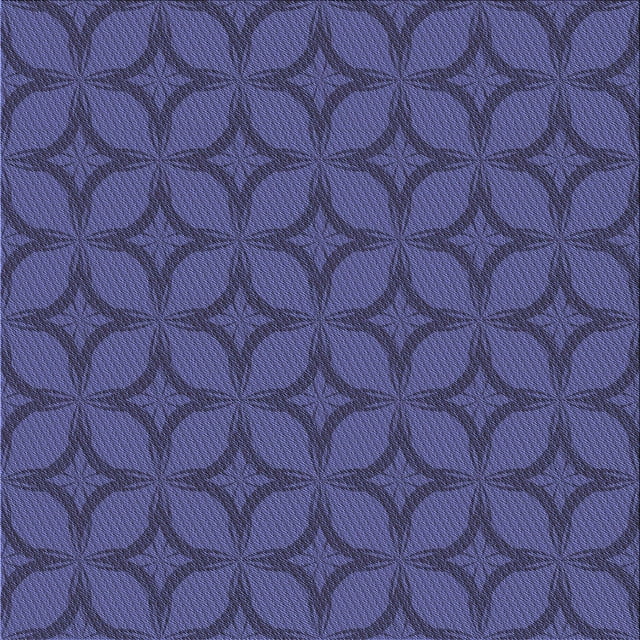 Ahgly Company Machine Washable Indoor Square Transitional Dark Slate Blue Purple Area Rugs, 8' Square