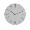 thumbnail image 1 of Reloj de pared nórdico minimalista, silencioso, a pilas, muy práctico., 1 of 4
