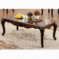 thumbnail image 4 of Furniture of America Colvardo Wood 3-Piece Coffee Table Set in Dark Cherry, 4 of 7