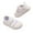 White, variant on Fozruso Girls Sneakers For Toddlers Lightweight Soft Sole Canvas Shoes With Double Hook Loop Closure Comfortable Casual Walking Shoes Classic Sneakers,Sizes 6(12-15 Months)