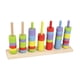 thumbnail image 5 of Juguete de madera para clasificar colores y apilar, juego de conteo, ideal como regalo de cumpleaños para niños y niñas. 5 colores, 5 of 9
