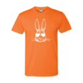 thumbnail image 2 of Go All Out Bunny Face With Sunglasses Deluxe Soft T-Shirt Mens/Women, 2 of 3