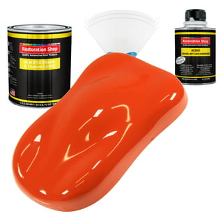 Omac Brake Caliper Paint Epoxy Based Car Kit Orange Glossy High-Temperature