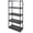 Black - 5 Shelf, variant on 72 Inch 5 Shelf Heavy Duty Light Weight Garage or Indoor Storage Unit Holds up to 150 Pounds with Easy Assembly (1 Pack), Black