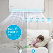 Ktaxon 12000BTU Wifi Enabled 21SEER2 115V Smart Split Type Inverter Air Conditioners with Heating Function