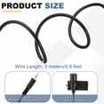thumbnail image 2 of Uxcell Car Stereo Microphone, 2.5mm Straight 3-Pole Car Radio Microphone External Mic Replacement with 9.8ft Cable Plug for Vehicle Head Unit Enabled Audio Stereo Radio Receiver GPS DVD, 2 of 6