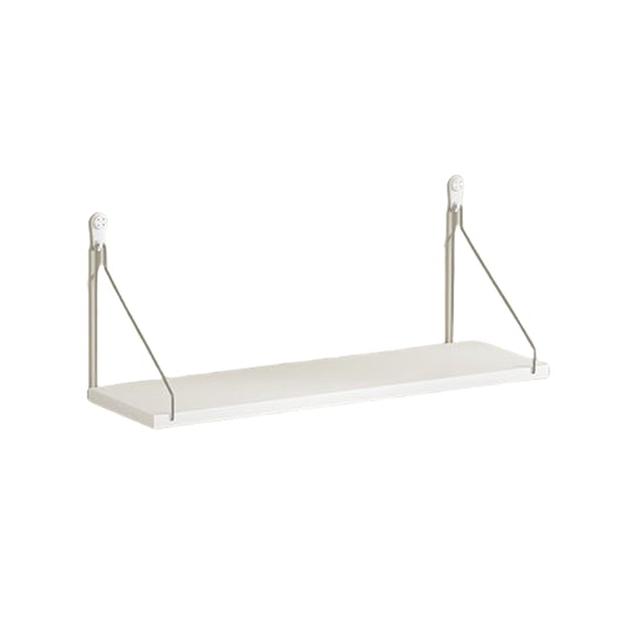 A Wall Mounted Bookshelf Projector Shelf With No Drill Installation, Plastic Material And Multi-Function Design For Living Room Office Storage 13.78X11.81X11.81In 1.06Lb