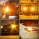 thumbnail image 2 of 2x 7440 Canbus Super Bright Error Free Led Bulb T20 W21w 144 Smd Amber For Reverse Tail Turn Signal Ty, 2 of 3