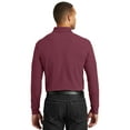 thumbnail image 2 of Port Authority K100LS Long Sleeve Core Classic Pique Polo, 2 of 6
