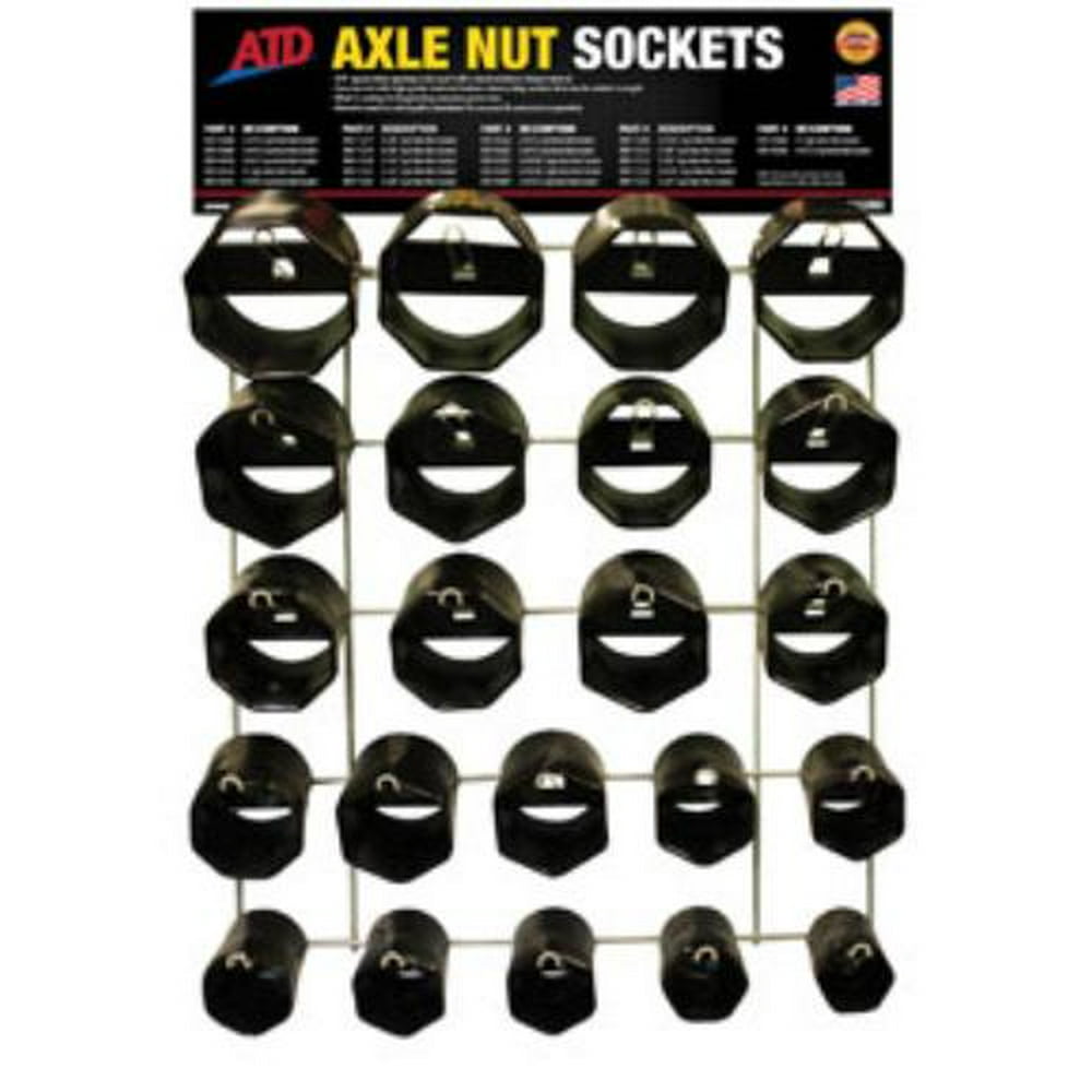 Atd Tools ATD11293 22 Pc. Axle Nut Socket Display
