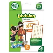 The Board Dudes LeapFrog 19418 LeapFrog Flash Cards, Division, 4 3/4 x 6, 55 Cards (BDU19418)