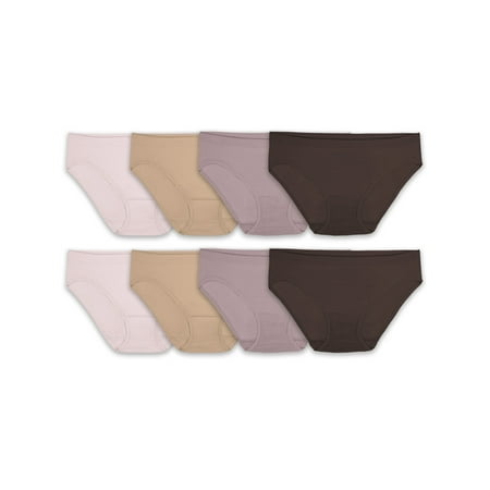 

Fruit of the Loom Women s Seamless Bikini Underwear 8 Pack Sizes S-2XL