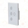 thumbnail image 4 of Ventilador de techo inteligente con WiFi, luz de pared, interruptor de control de vida útil para el hogar, 4 of 8