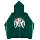 thumbnail image 4 of Sudadera con esternón oscura Y2K europea y americana, sudaderas con capucha para hombres y mujeres, pareja gótica, sudadera con cremallera larga de gran tamaño Harajuku, 4 of 5