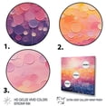 thumbnail image 3 of Designart "Horizon in Blush I" Abstract Landscape Canvas Print, 3 of 5