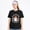 Black-5, variant on Unisex Cotton T-Shirt Trick Or Teach Owl Teacher Graphic Tee, Casual School Halloween Shirt