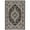 Black/Ivory, variant on SAFAVIEH Courtyard Desi Medallion Indoor/Outdoor Area Rug, Black/Ivory, 5'3" x 7'7"