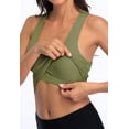 thumbnail image 3 of Charmo Crop Tank Tops for Women Built-in Shelf Bra Racerback Cotton Sports Crop Top 2 Pack, 3 of 6