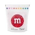 thumbnail image 2 of M&M'S World Red Milk Chocolate Candy 2lb Bag for Celebrations and Party Favors, 2 of 10