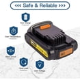 thumbnail image 3 of TurboCell 20V Battery for DeWalt DCF885M2 DCF886 DCF886D2 DCF886M2 DCF889, 3 of 5
