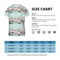 thumbnail image 2 of Wukai Cute Panda Youth Unisex Short Sleeve T-Shirt for Boys, Girls, Teens, and Kids-Large, 2 of 7