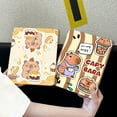 thumbnail image 5 of Tuohive Cartoon Capybara iPad Case for Air3(Pro2017) 10.5in Auto Wake Sleep Case Anti drop Pen Holder iPad Case, 5 of 12