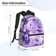 thumbnail image 2 of Disketp Violet Mochila Ligera Clásica con Múltiples Bolsillos, Mochila Casual para Hombre y Mujer, Ideal para Escuela, Trabajo y Viajes, 2 of 6