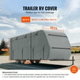 thumbnail image 2 of KFFKFF Camper Protective Cover, Fits 28-31 ft Travel Trailers, Durable 300D Oxford Material, Water-Resistant, Wind-Resistant, Tear-Resistant Motorhome Cover, Includes Storage Bag, Repair Kit, 2 of 9