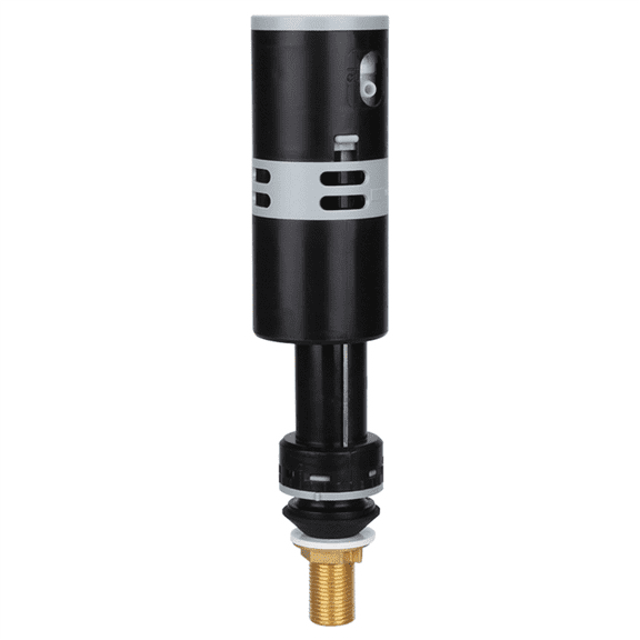 High Performance Universal Toilet Fill Valve Replacement Kit - Quiet and Fast Fill, Easy to Install Brass,1 set toilet fill valve,Black