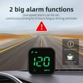 thumbnail image 3 of XZZ Digital GPS Speedometer, Car Universal HUD Head Up Display with Speed MPH, Compass Driving Direction, Fatigue Driving Reminder, Overspeed Alarm Trip Meter, for All Vehicle (G10), 3 of 9