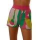 thumbnail image 2 of Txlixc Traje de dos piezas para mujeres, chaleco de punto impreso sin mangas con tirantes y pantalones cortos elásticos Txlixc moda, 2 of 5