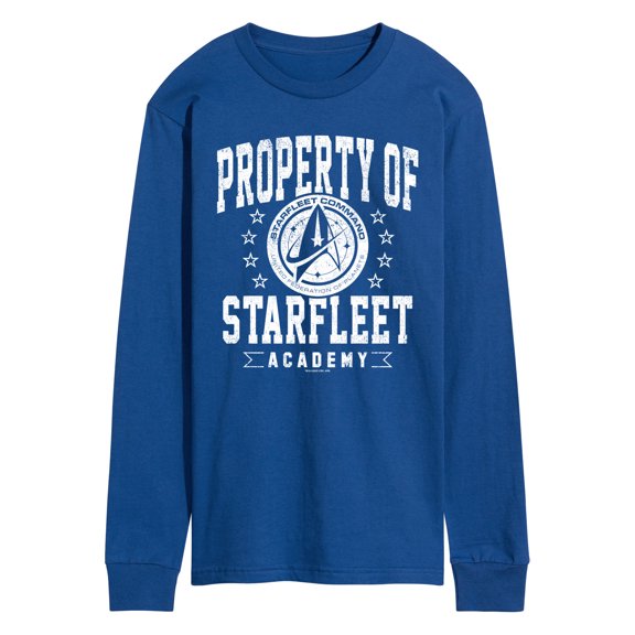 Star Trek - Property of Starfleet - Men's Long Sleeve Graphic T-shirt