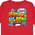 thumbnail image 4 of Inktastic Birthday Boy Comic Book Boys Long Sleeve Toddler T-Shirt, 4 of 5
