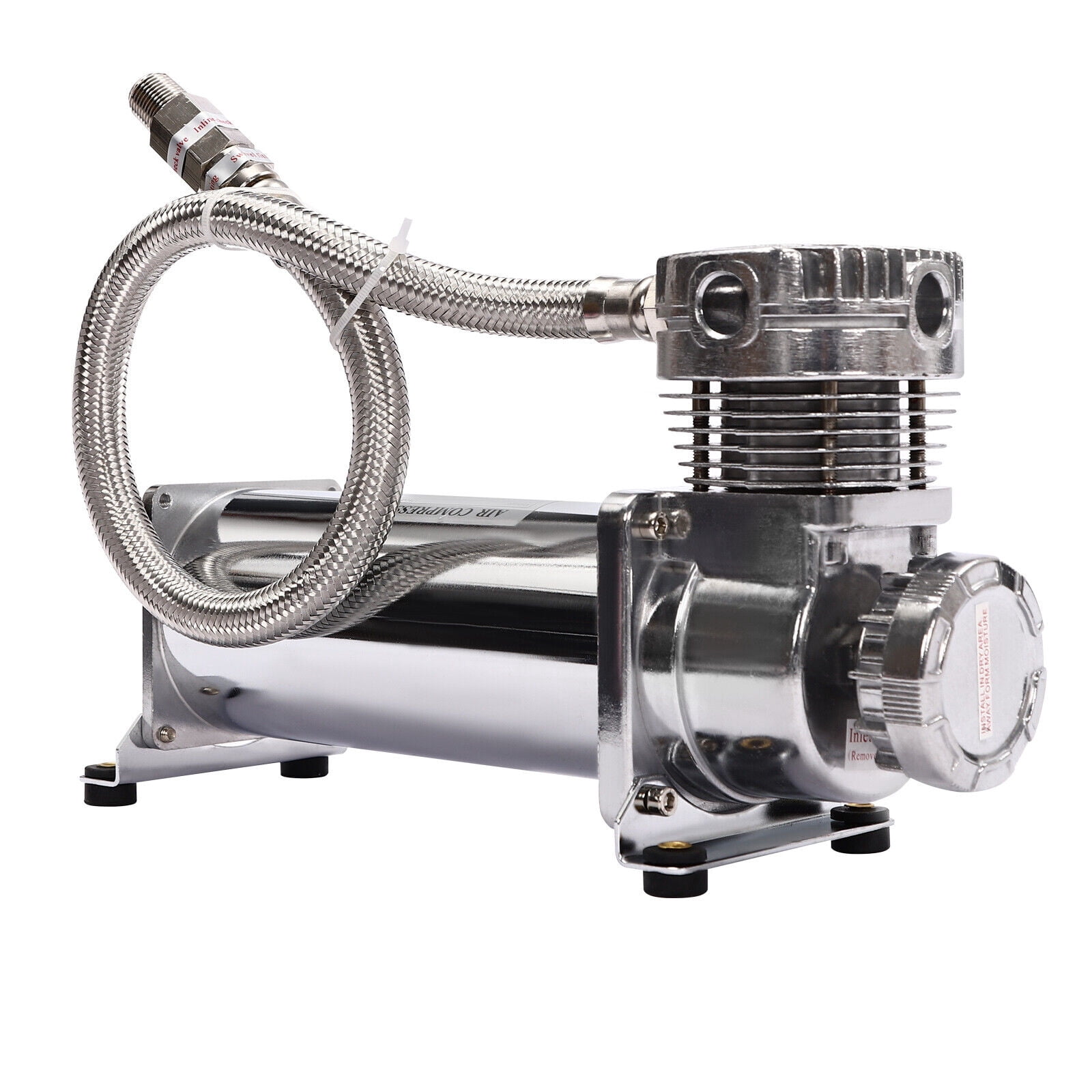 200PSI Air Compressor Kit, Air Ride Suspension Compressor, Heavy Duty Air Compressor 12V Power Input Plug