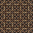 thumbnail image 1 of Ahgly Tapis d'Intérieur Lavable en Machine Carré Rouge Nuit Transitionnel, 5 Pieds Carré, 1 of 7