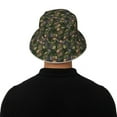 thumbnail image 3 of Balery Camouflage Skulls Sun Hats for Men Women Bucket Hat UPF 50+ Buckey Hat Boonie Hat Foldable UV Protection Hiking Beach Fishing Summer, 3 of 9