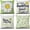 Vert et Blanc, variante sur Housses de Coussin Rectangulaires Printemps Été Lot de 2 12x20 Pouces Feuilles Vert Sauge Plante Housses de Coussin Lombaire Papillon Jaune Floral Coussins Idéal pour Salon Chambre Extérieur Célébration