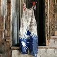 thumbnail image 2 of Xihbxyly Jumpsuits for Women, Overalls Women Maternity Jumpsuit Women Loose Fit Linen Overalls for Women Wide Leg Rompers Cotton Overalls with Pockets On Sale #1, 2 of 5
