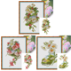 thumbnail image 1 of Hilo Algodón Egipcio Bordado Parcial Punto Cruz Con Flores 14CT 25x37cm, 1 of 5