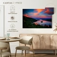 thumbnail image 5 of Elephant Stock Lake Tahoe Sunset Wall Art - Horizontal Canvas Wall Art - Living Room Wall Decor - Nature Canvas - Green And Blue Decor - 12" x 8", 5 of 8