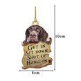 thumbnail image 1 of Halloween Decorations Inflatable Animal Lover Two Sided Ornament,Funny Car Hanging, 1 of 5
